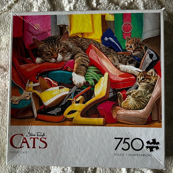 🧩USED 750 pc “Cats” puzzle 🧩 - Picture 1 of 3